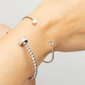 One Size Fits All Cancer Awareness Cuff Bracelet