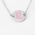 Breast Cancer Awareness Bracelet 6 inches long + 1 inch extender